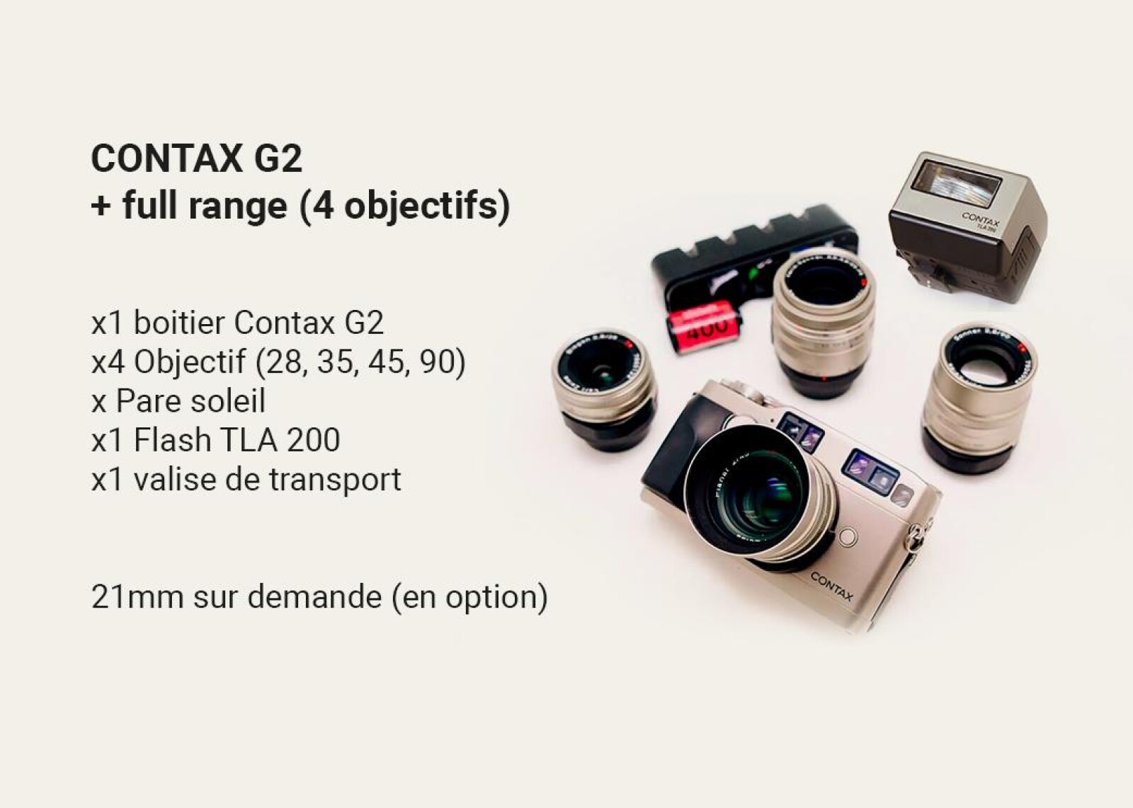 Contax G2 - Photo 1 sur 2