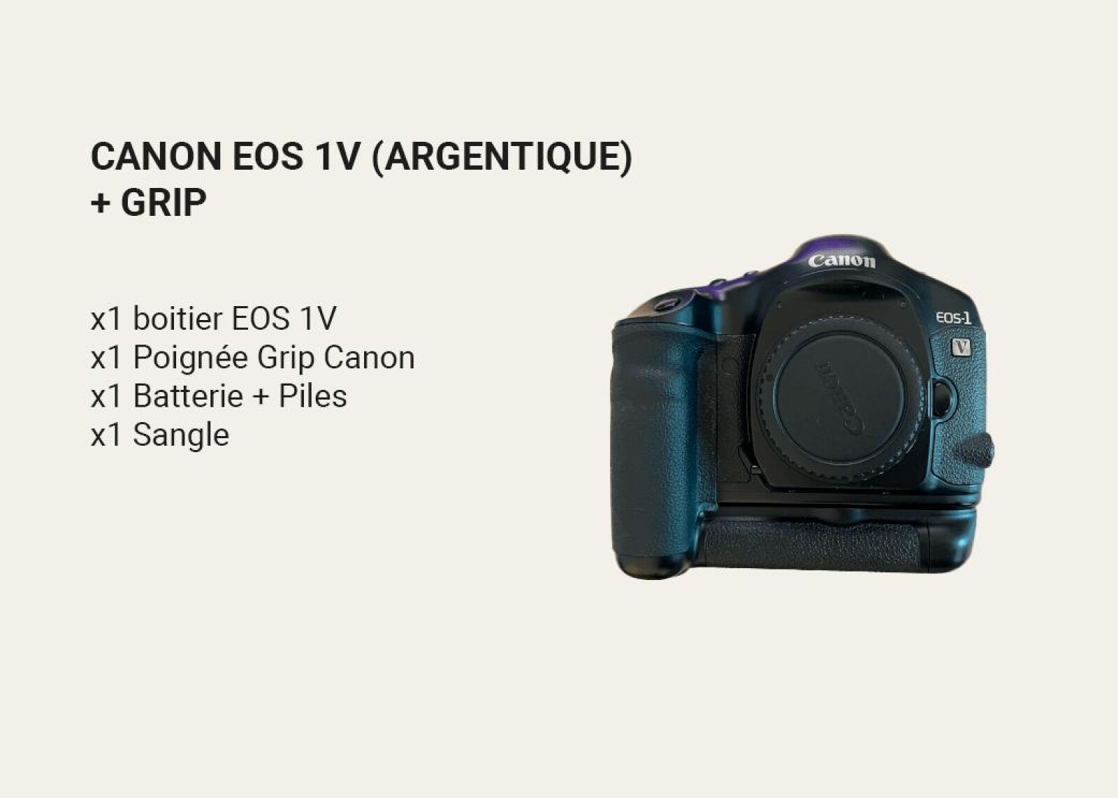 Canon 1V - Photo 1 sur 3