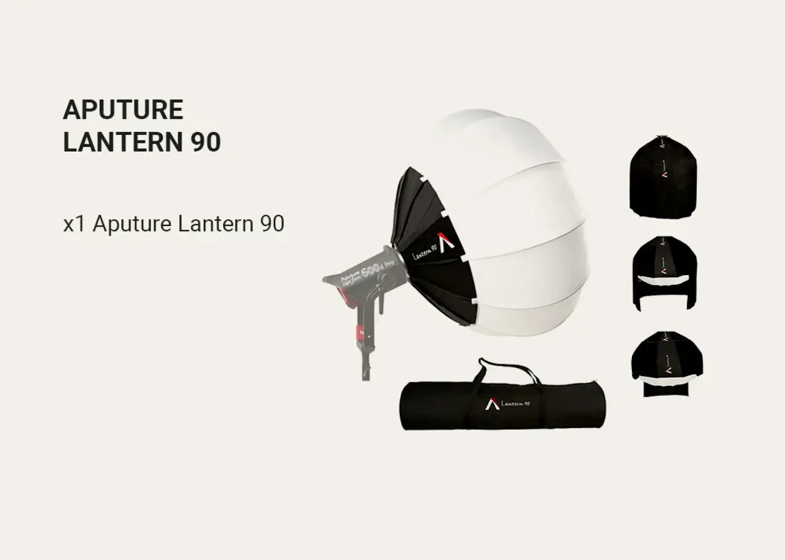 Aputure Lantern 90 - Photo 1 sur 5