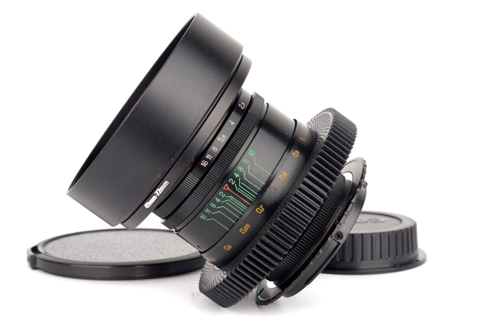HELIOS 44-2 2/58 mm CINE MODED monture EF - Photo 2 sur 6