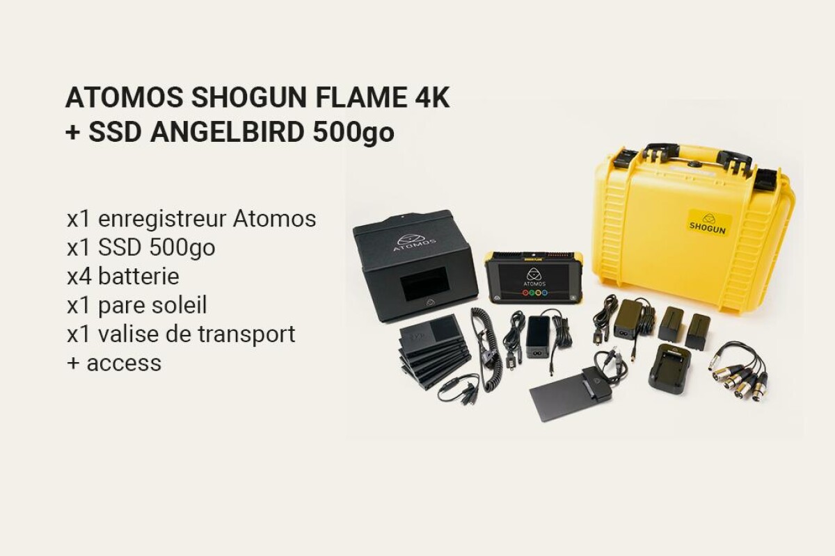 Location Atomos Shogun Flame 4K + acc - Lightyshare