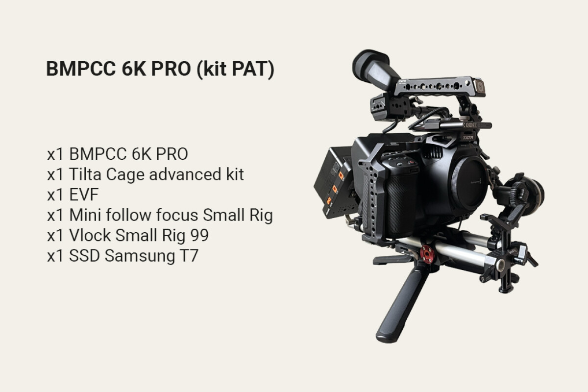 Location Blackmagic Design Pocket Cinema Camera 6K Pro - Lightyshare