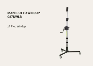 Location Manfrotto 087NWLB Wind Up