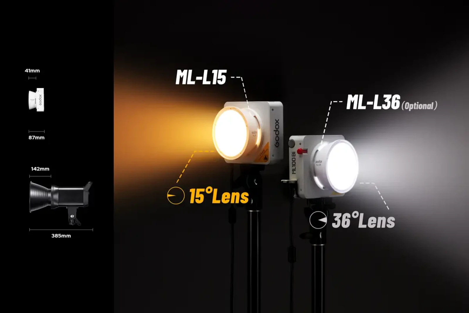 Godox ML100BI - kit 2 - Photo 4 sur 5