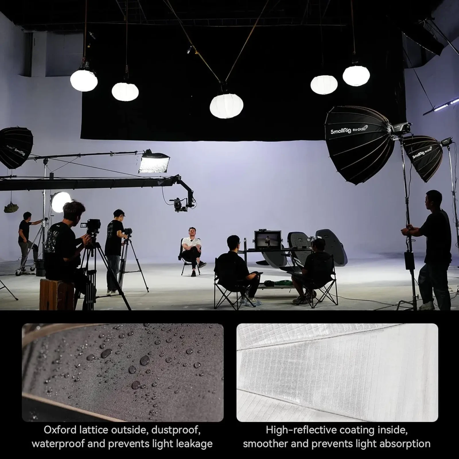 SMALLRIG SOFTBOX PARABOLIQUE 120CM - Photo 5 sur 5