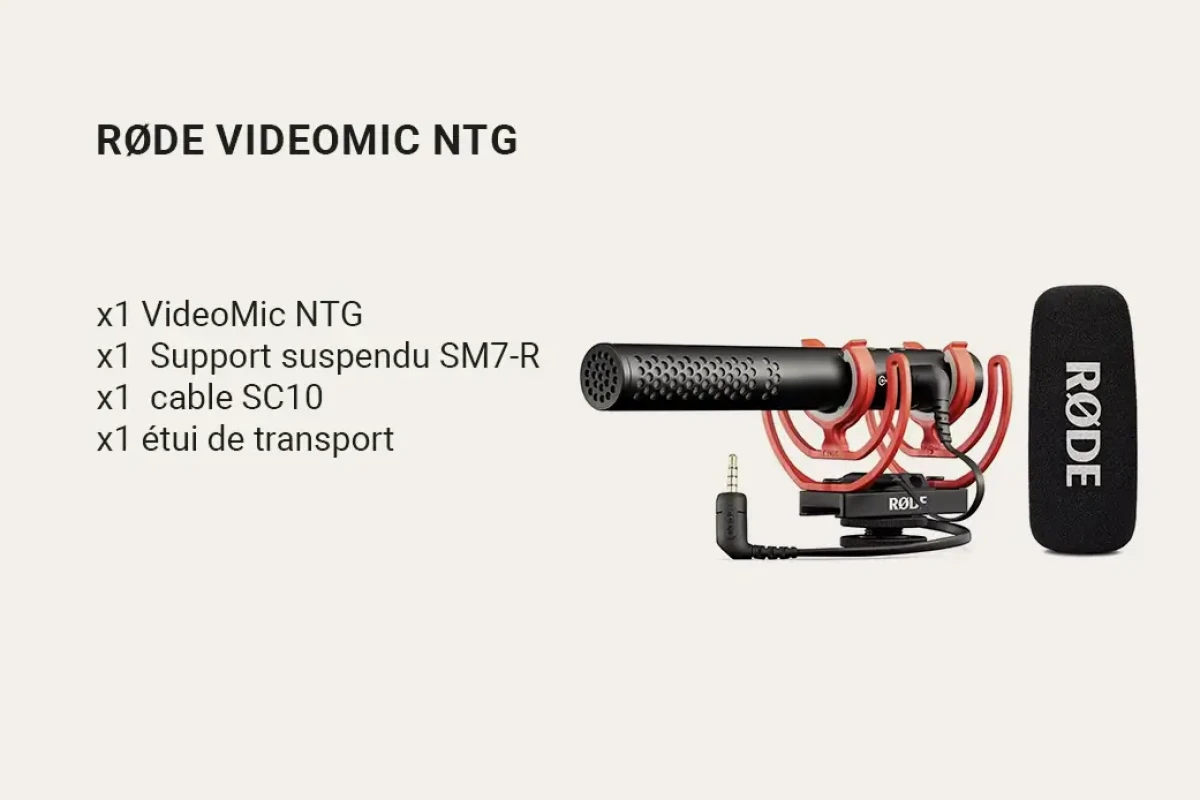 Location Rode VideoMic NTG - Lightyshare