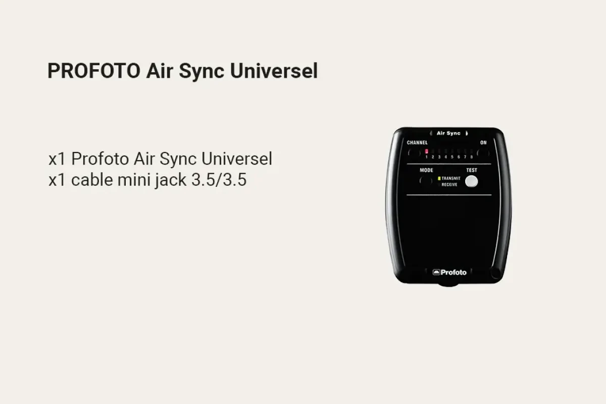 Location PROFOTO AIR SYNC UNIVERSEL - Lightyshare