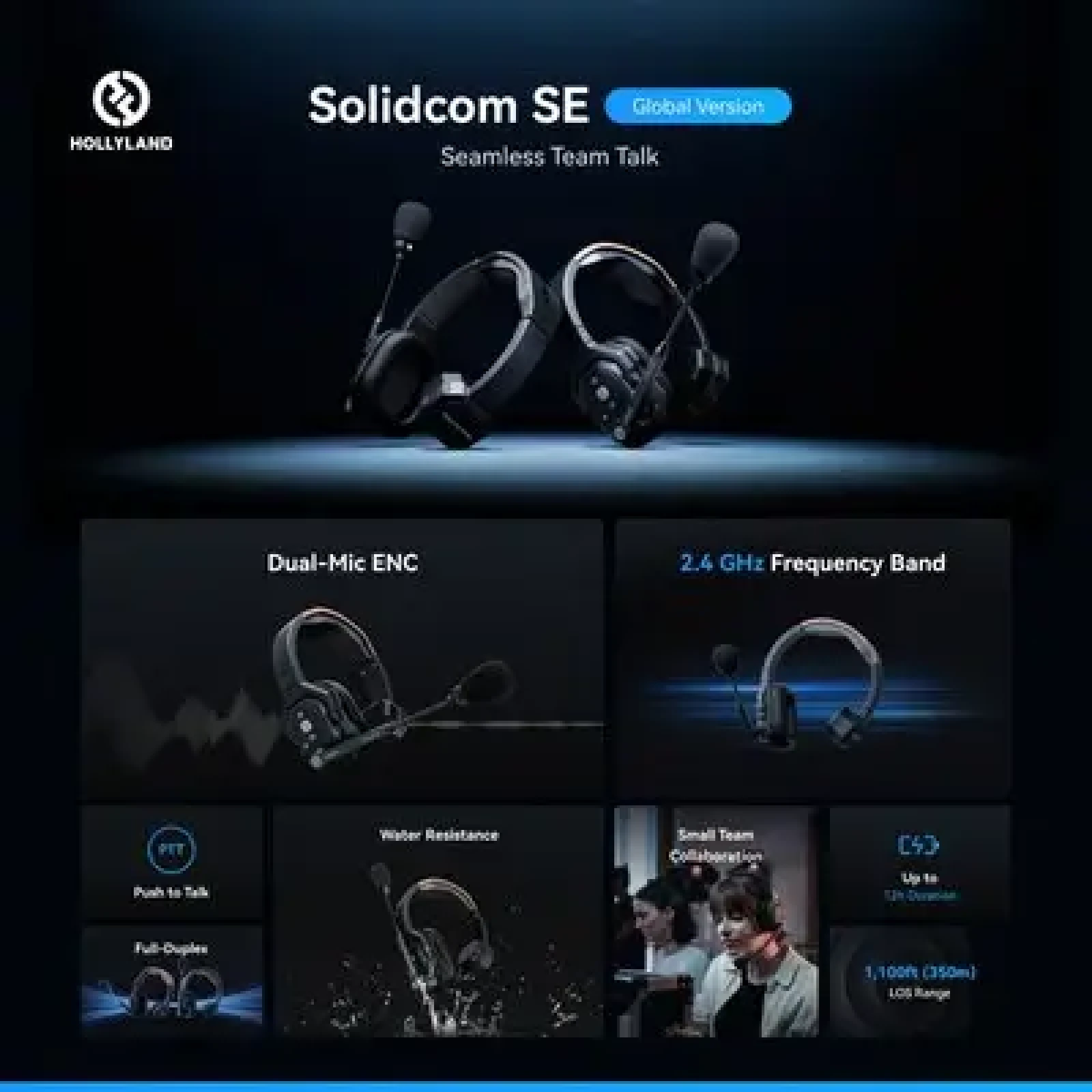 Hollyland Solidcom C1-4S - Photo 2 sur 3