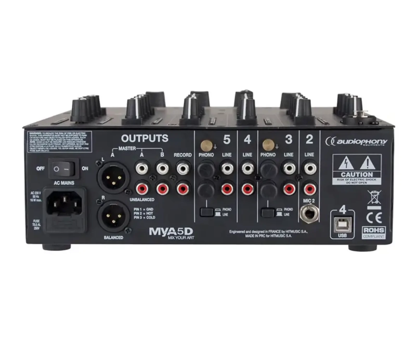 Audiophony MYA5D - Photo 2 sur 2