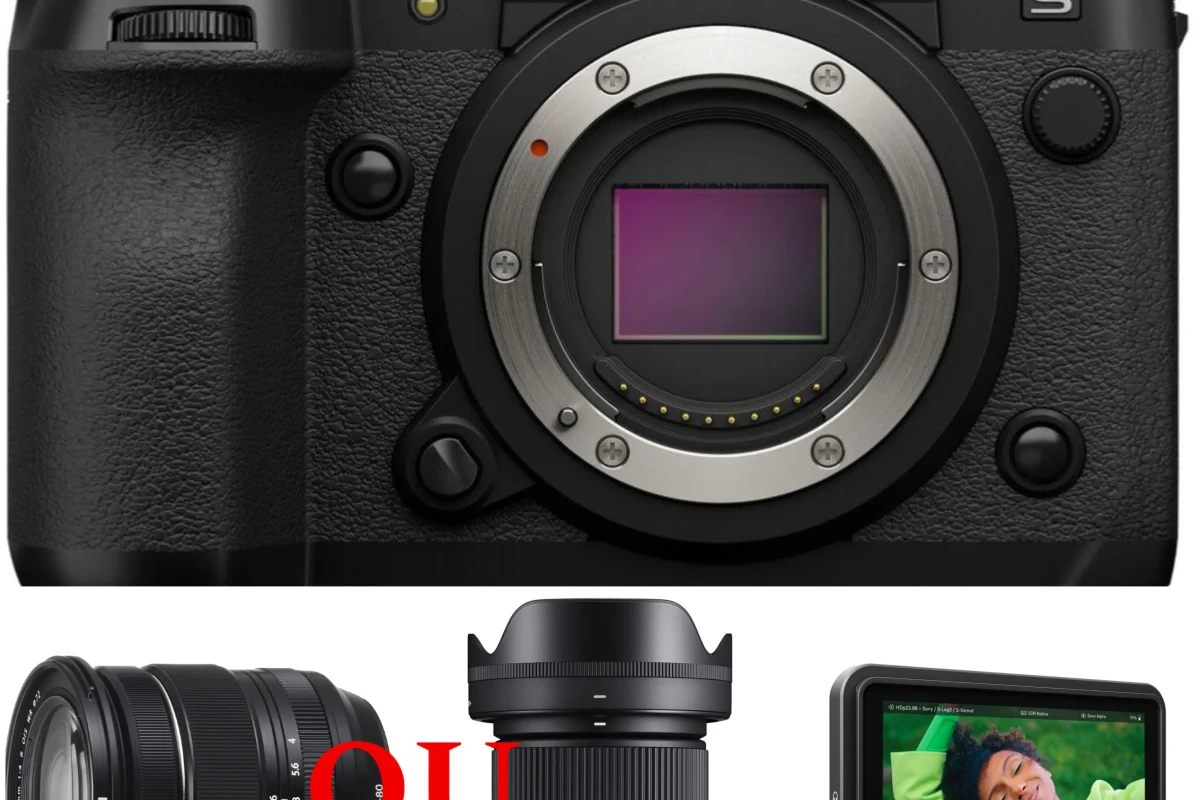 Location Fujifilm XH2S avec un zoom + Moniteur Atomos - Lightyshare