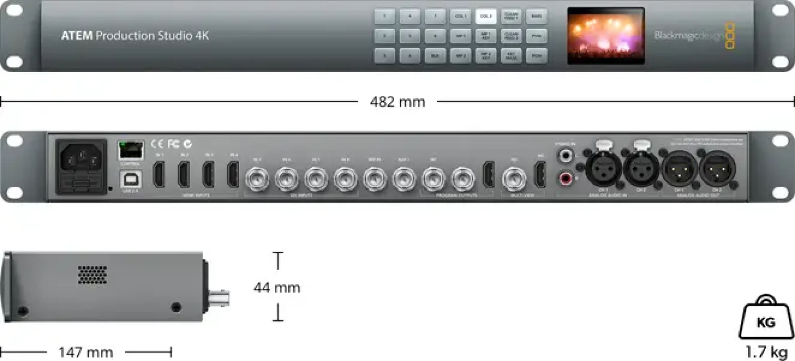 Blackmagic Design Atem Production Studio 4K - Photo 2 sur 2