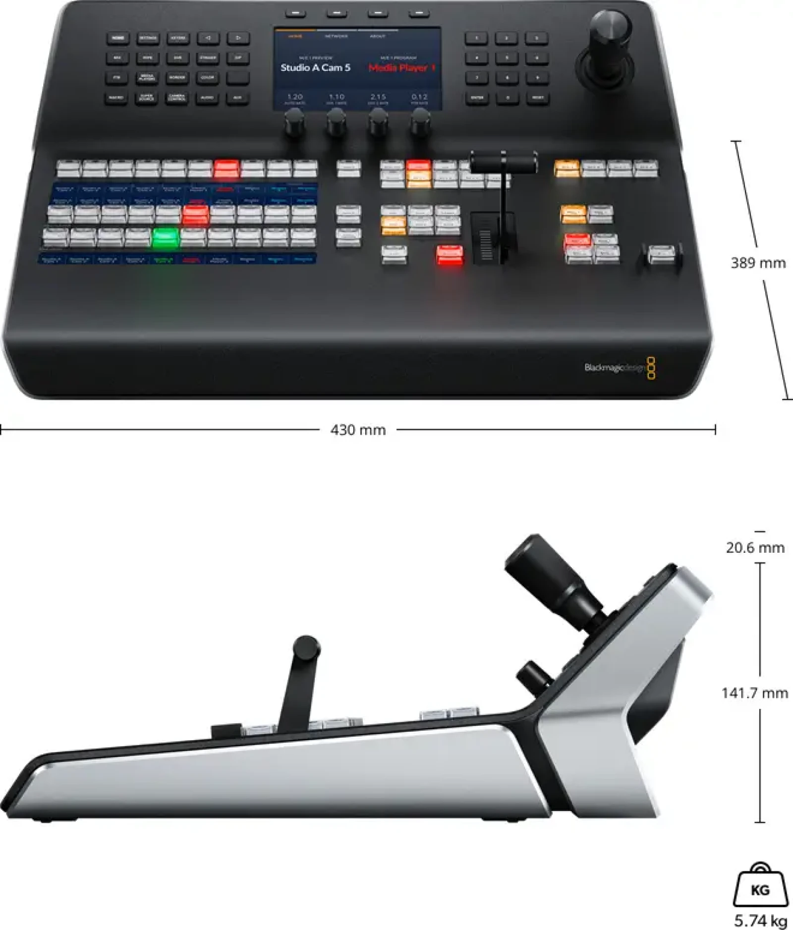 Blackmagic Design Advanced Panel 1ME - Photo 3 sur 3