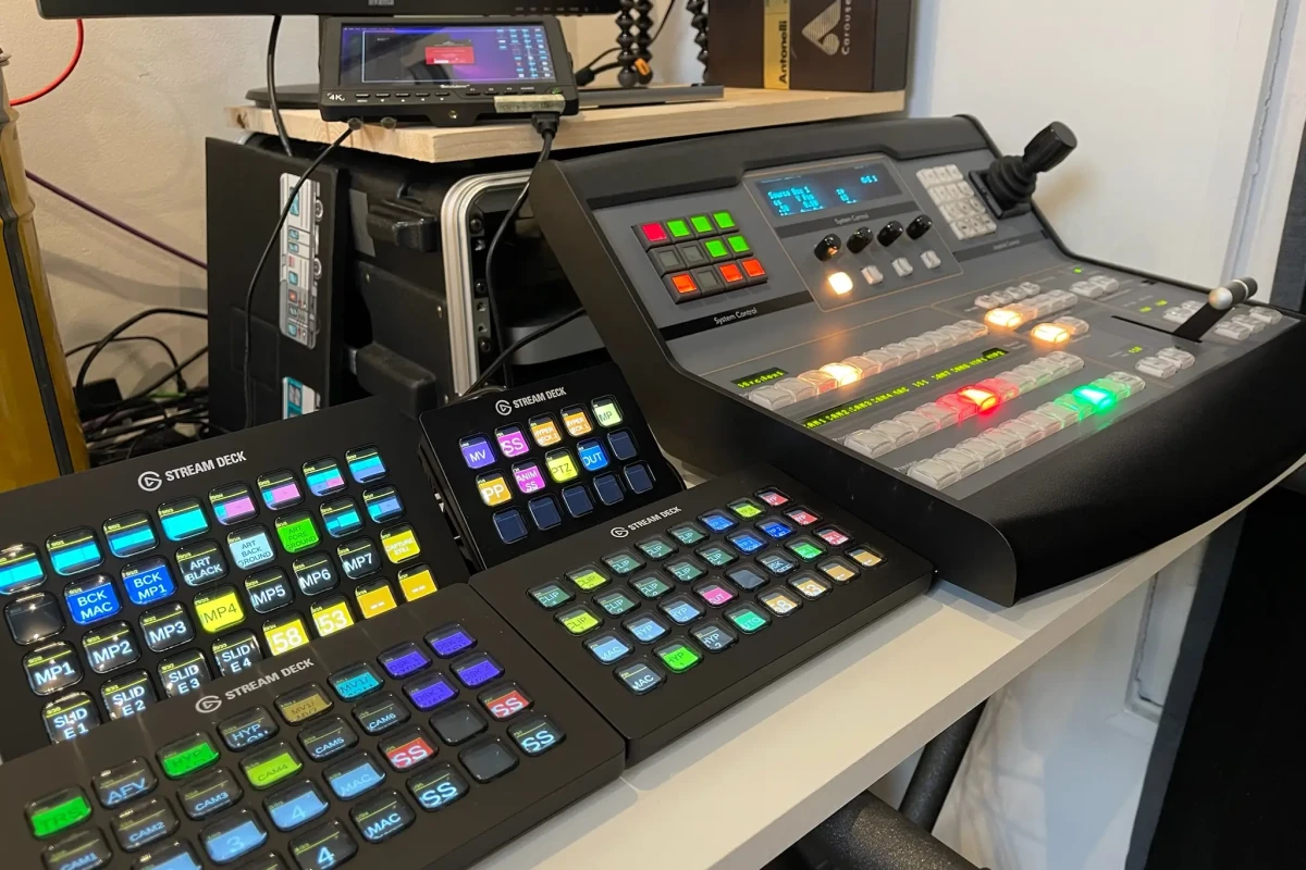Location Blackmagic régie HD complète de streaming + enregistrement - Lightyshare