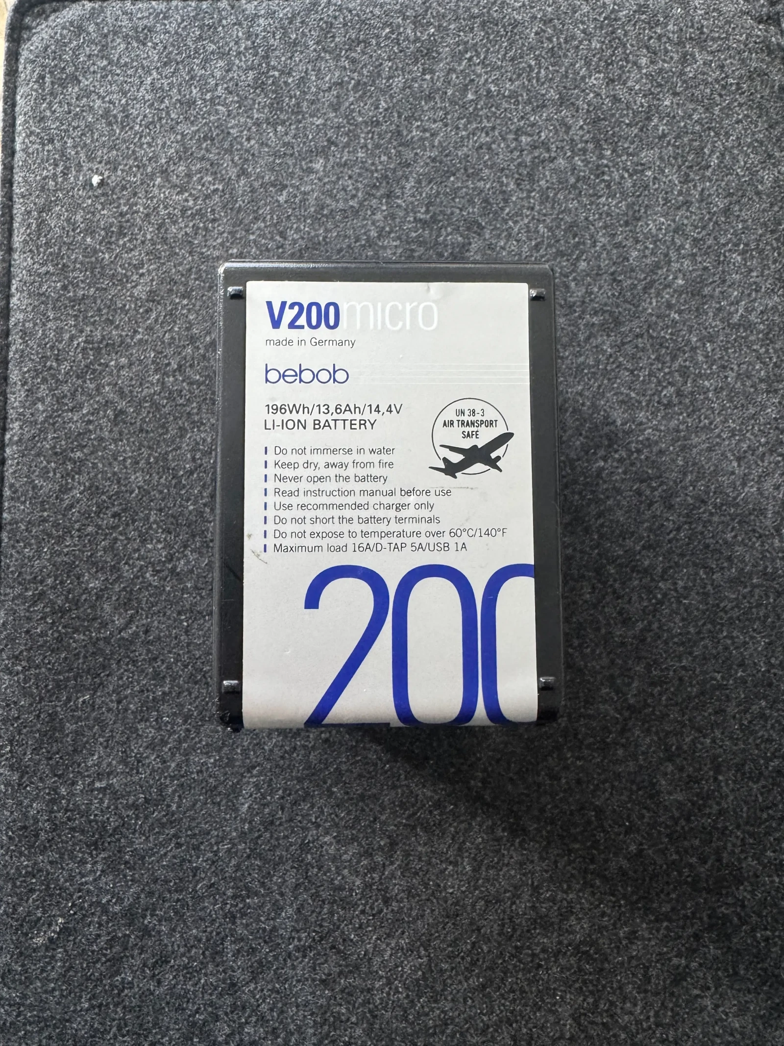 BEBOB V200 Micro - Photo 1 sur 1
