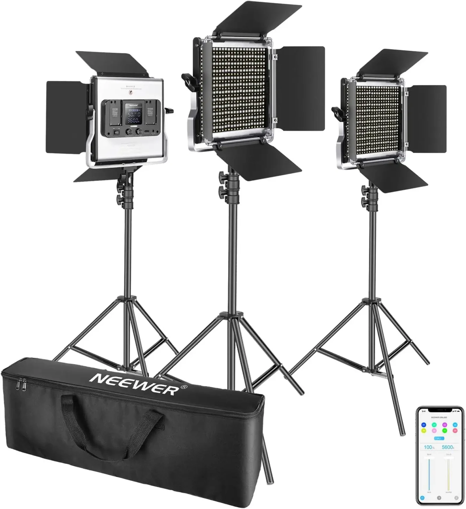 Neewer 660 LED Bi-Color - Photo 1 sur 1