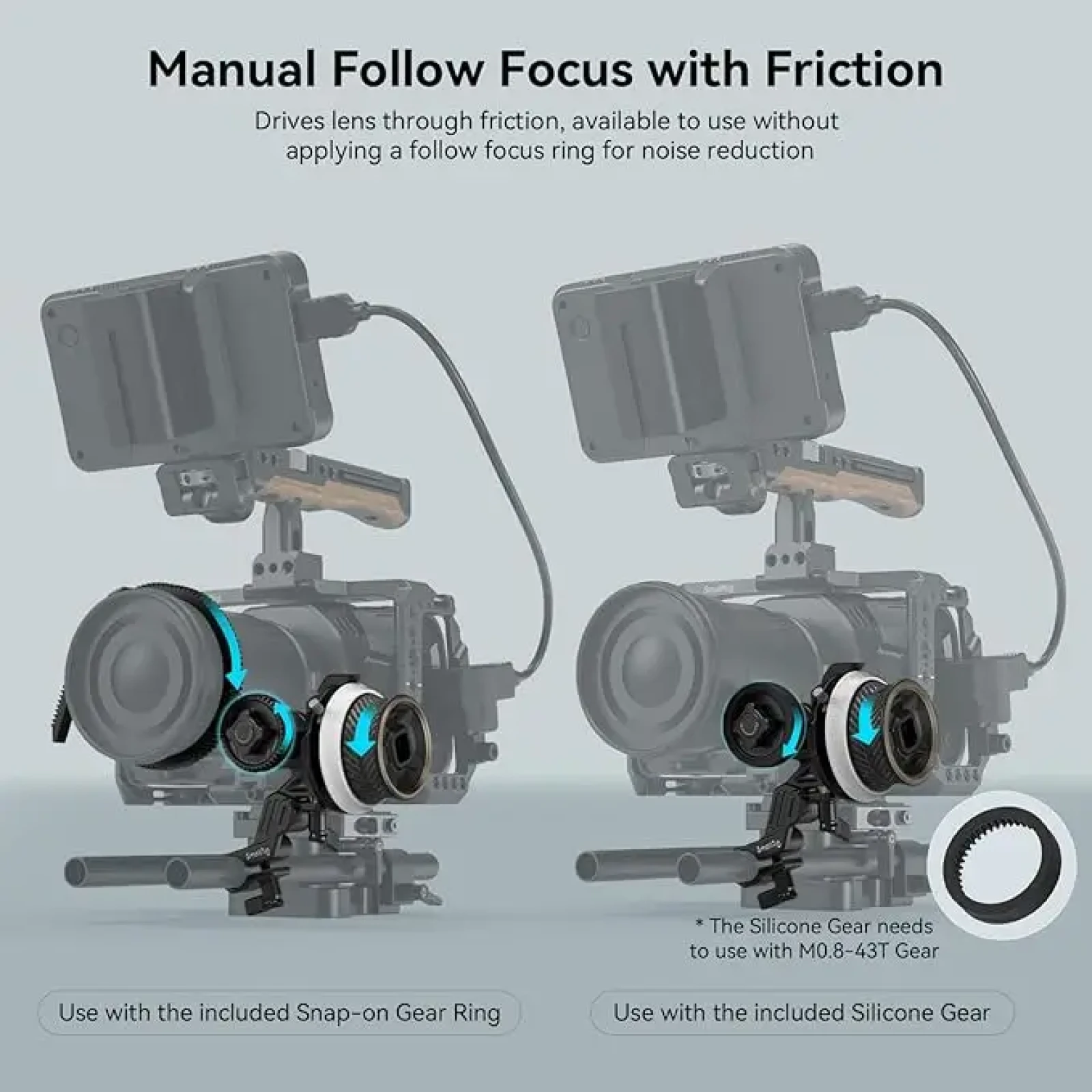 SmallRig Mini Follow Focus 3010 - Photo 2 sur 5