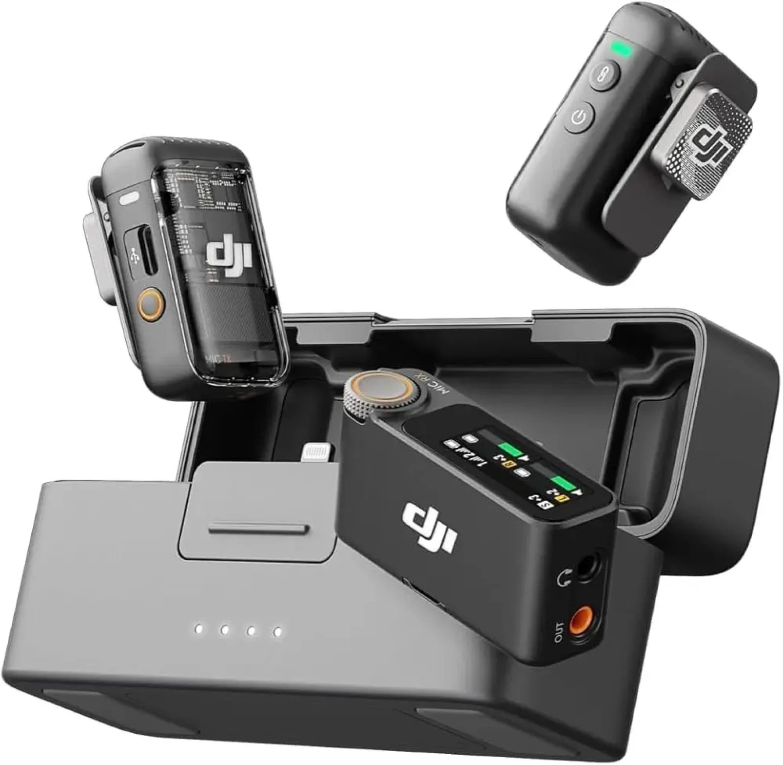 DJI Micro sans fil Mic 2 - Photo 2 sur 2