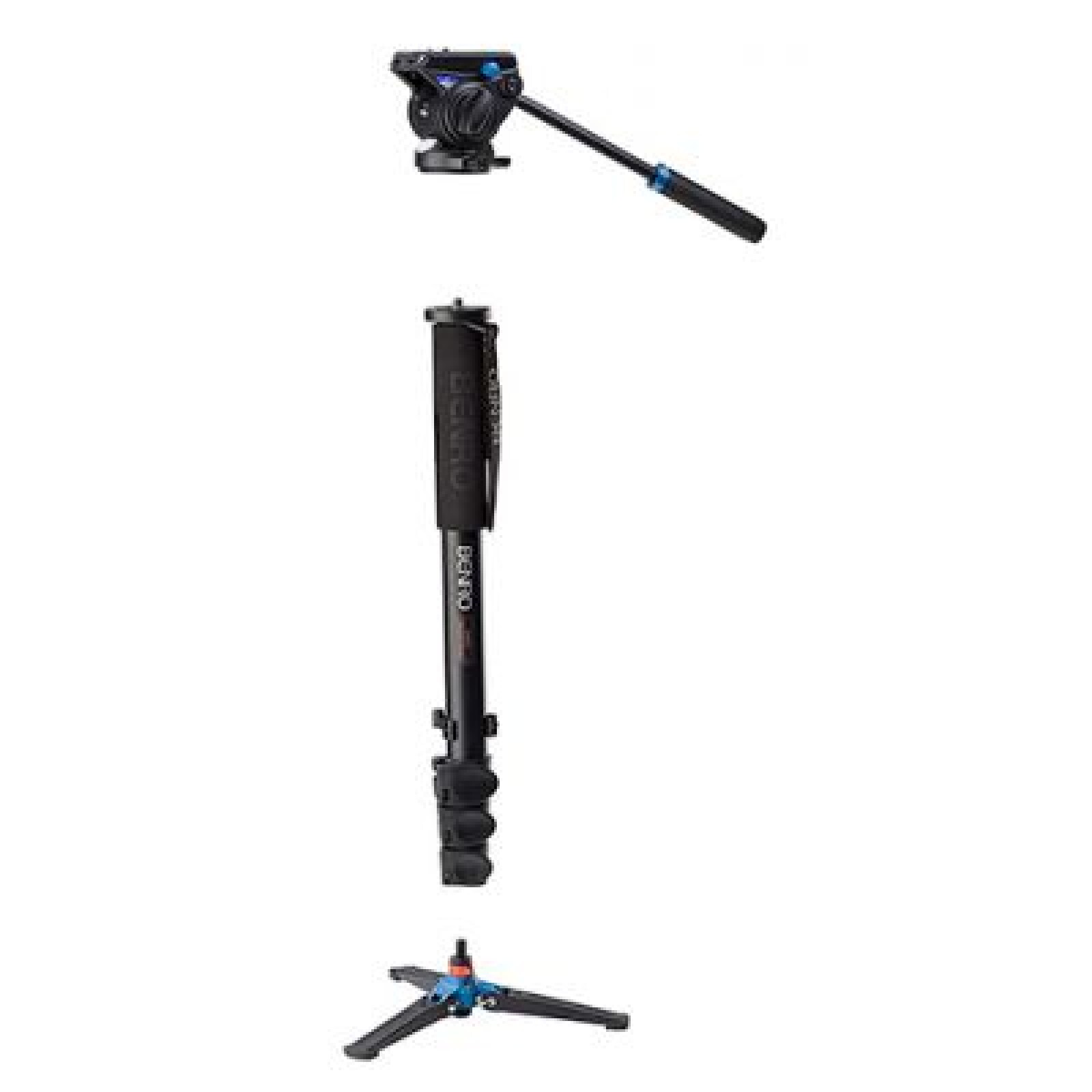 BENRO Monopode Kit Vidéo Aluminium A48FDS4 Flip Lock - Photo 2 sur 4