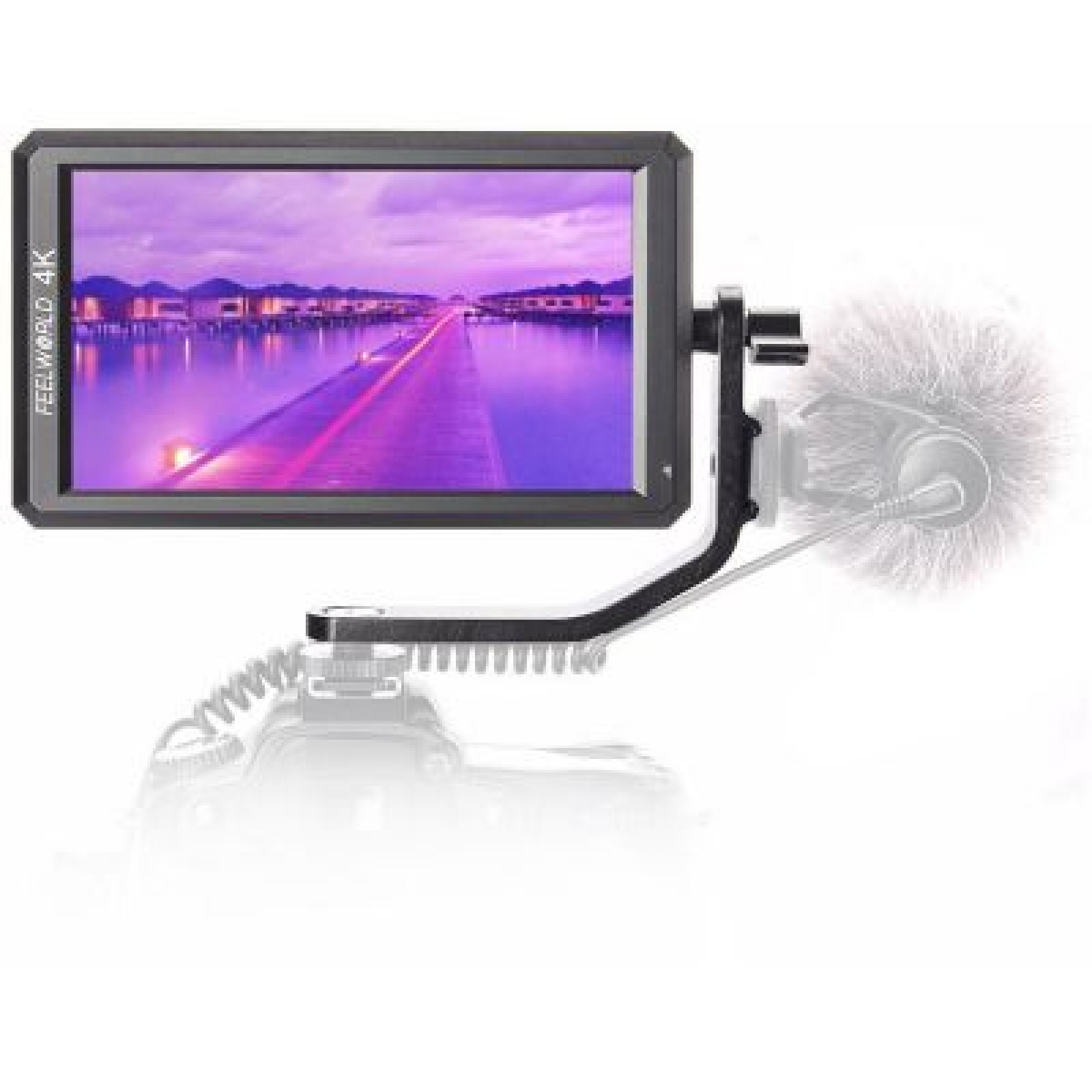 FEELWORLD F6 4K compatible / 5.7" Moniteur caméra - Photo 2 sur 3