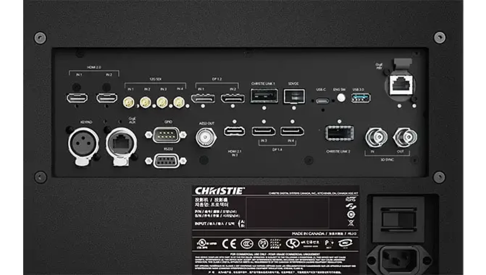 CHRISTIE vidéoprojecteur 4K25 RGB - Photo 3 sur 3