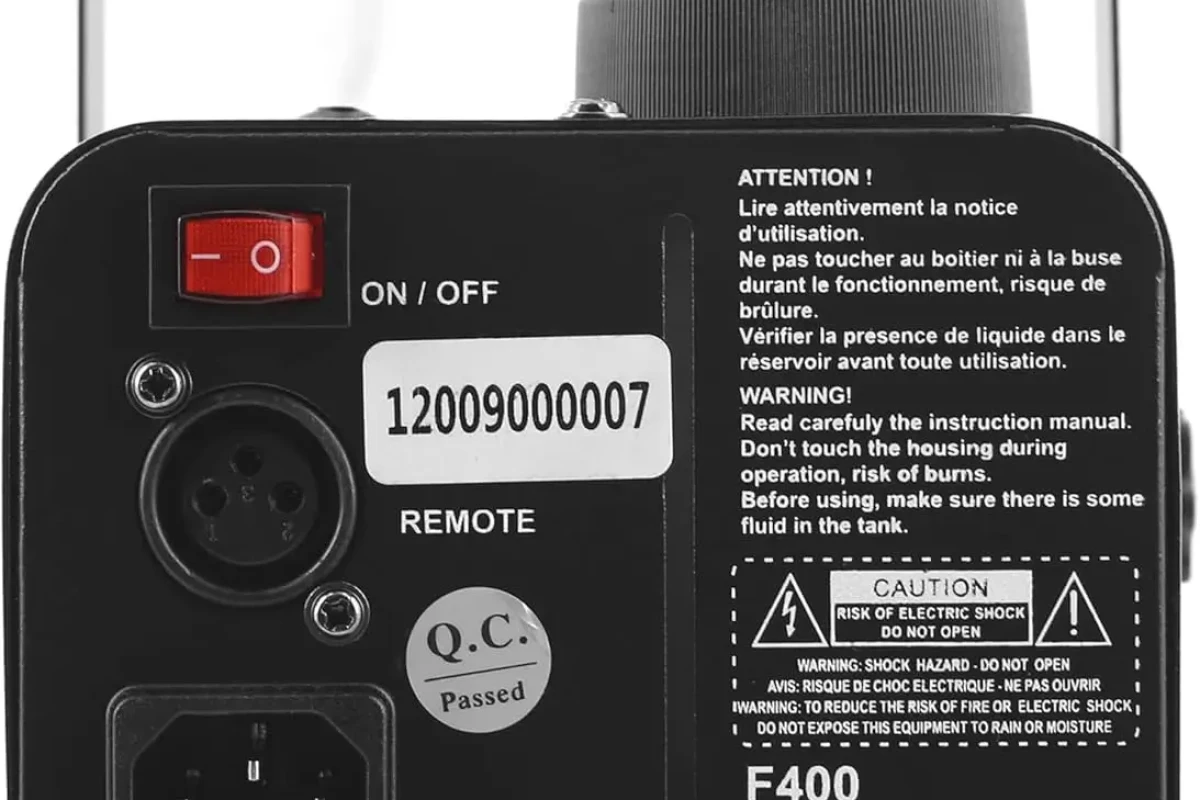 Location BoomtoneDJ Fog 400 - Lightyshare