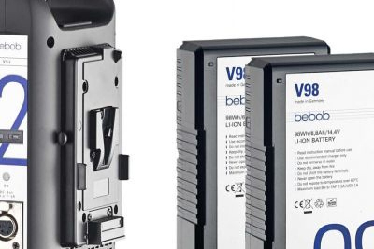 Location Kit batteries Bebob V98 + double chargeur - Lightyshare