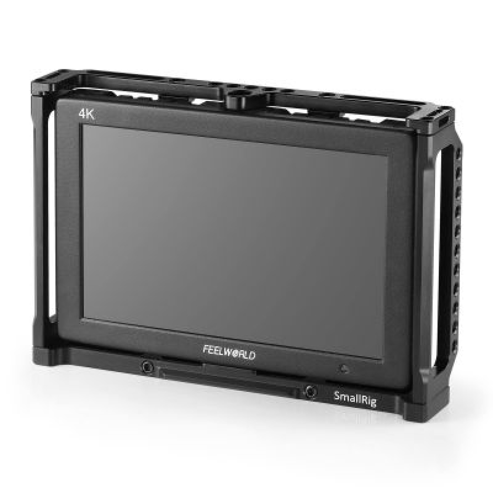 Ecran 7" Feelworld 4K F7S HDMI & SDI + Vlock + cage & poignées - Photo 1 sur 2