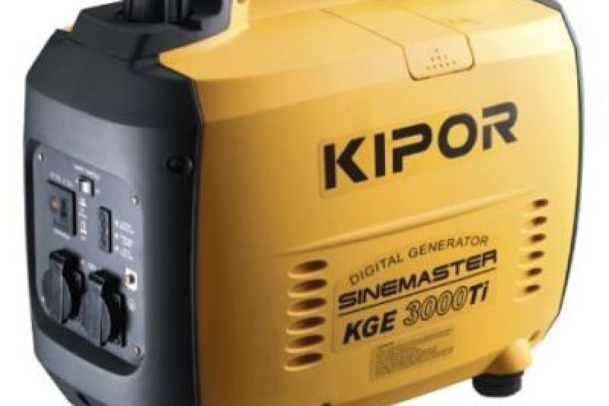 Location Groupe électrogène insonorisé Kipor Sinemaster - 3000Ti - Lightyshare