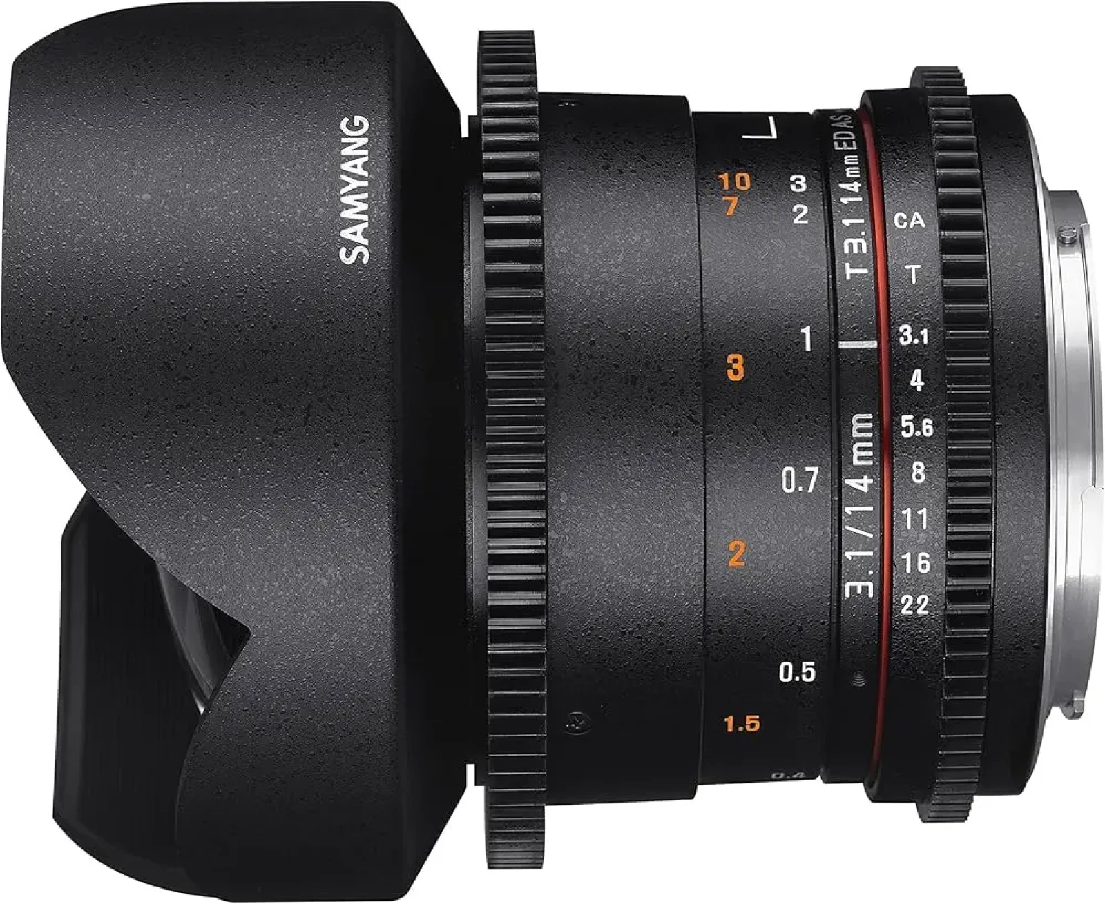 Samyang 14mm T3.1 VDSLR II EF - Photo 1 sur 2