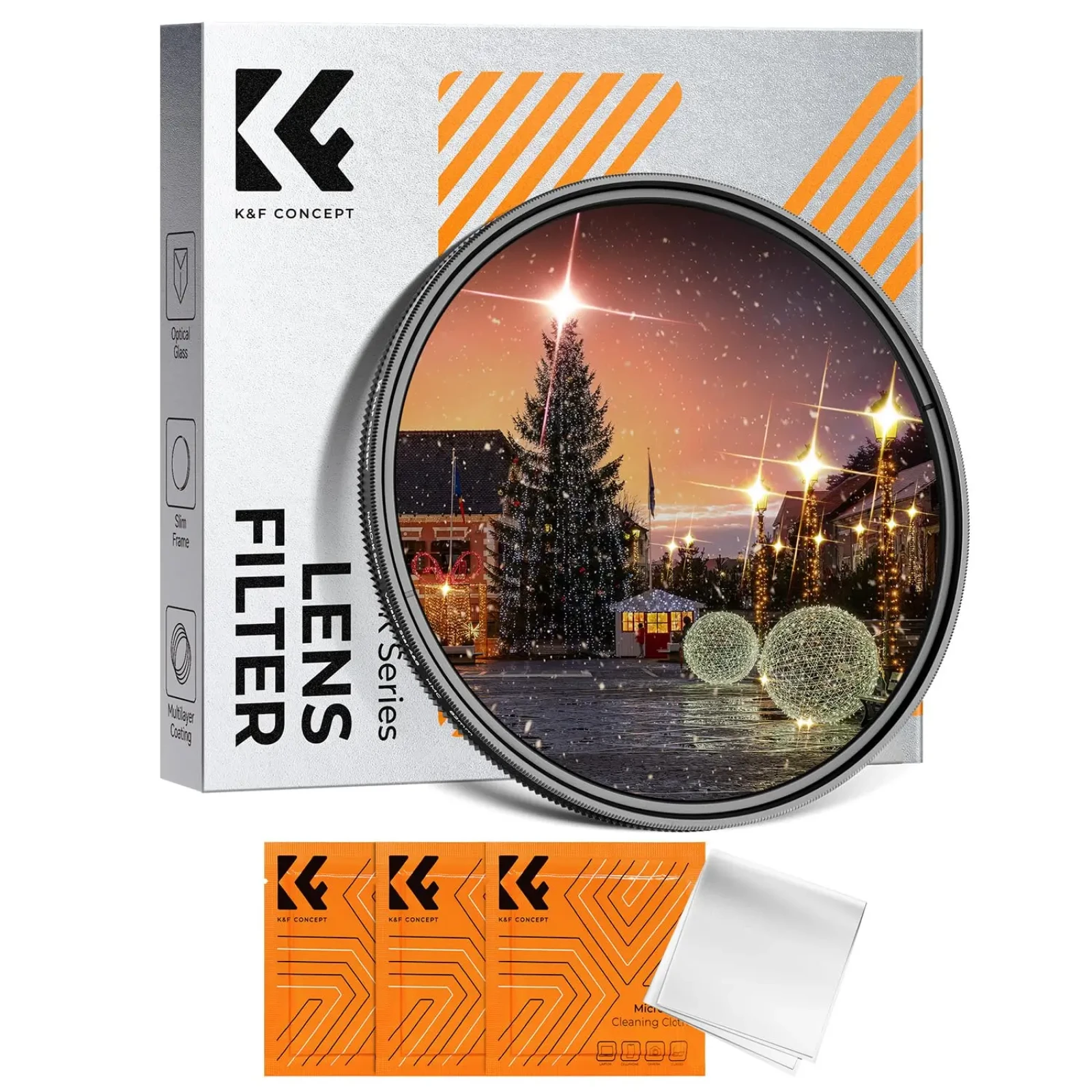 K&F Filtre Étoile 4/8 Points 2 en 1 - Photo 1 sur 3