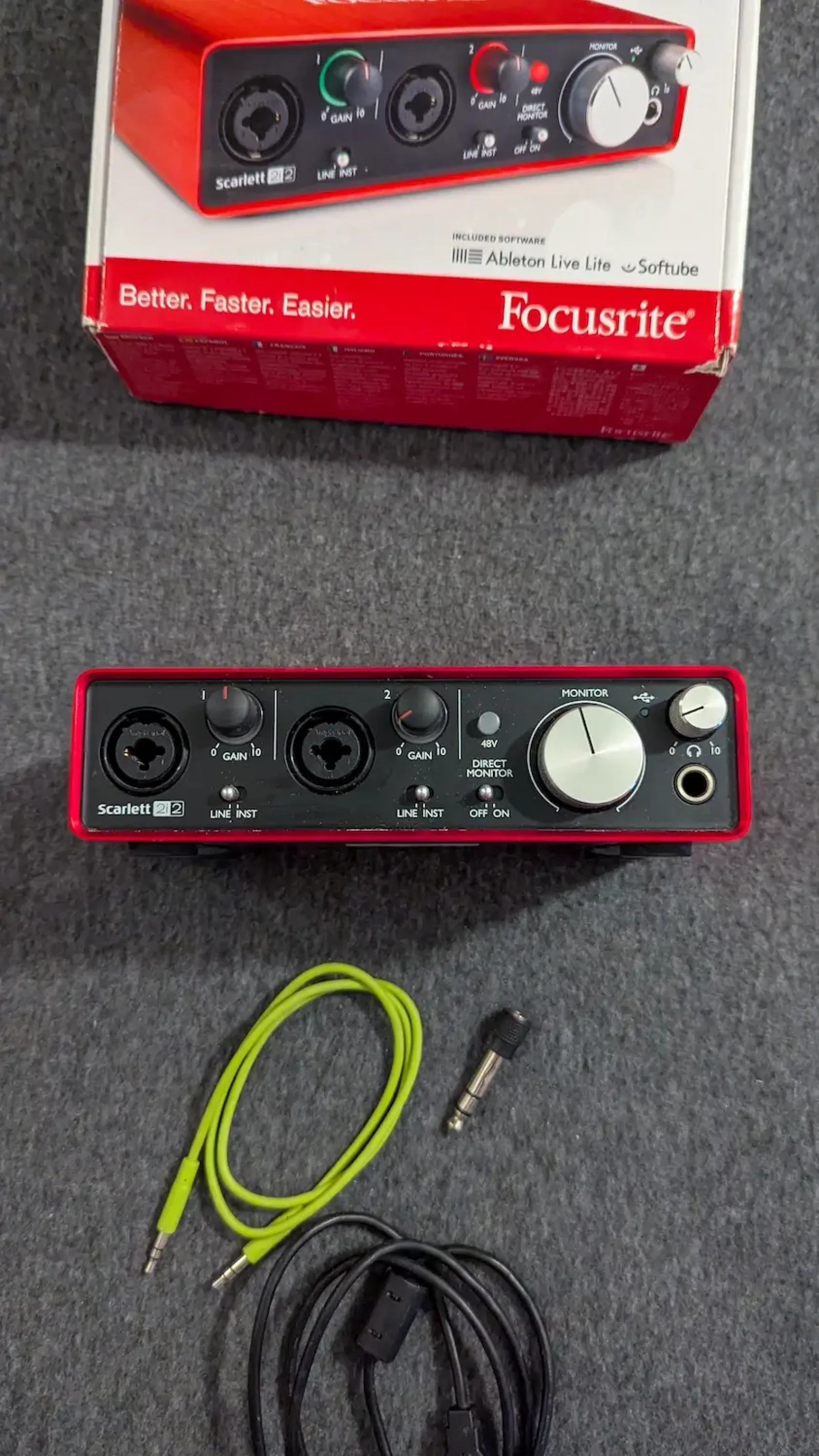 Focusrite Scarlett 2i2 - Photo 4 sur 5