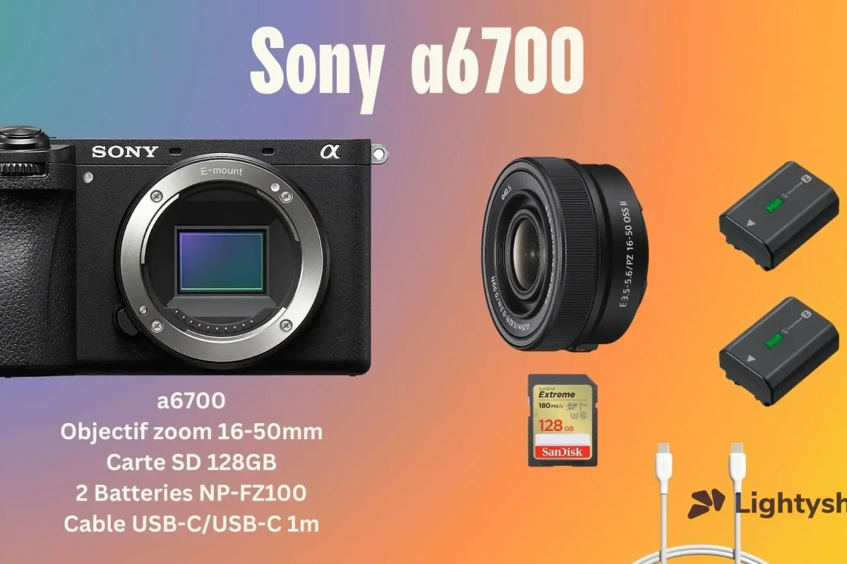 Location Sony Alpha 6700 (ILCE-6700) - Lightyshare