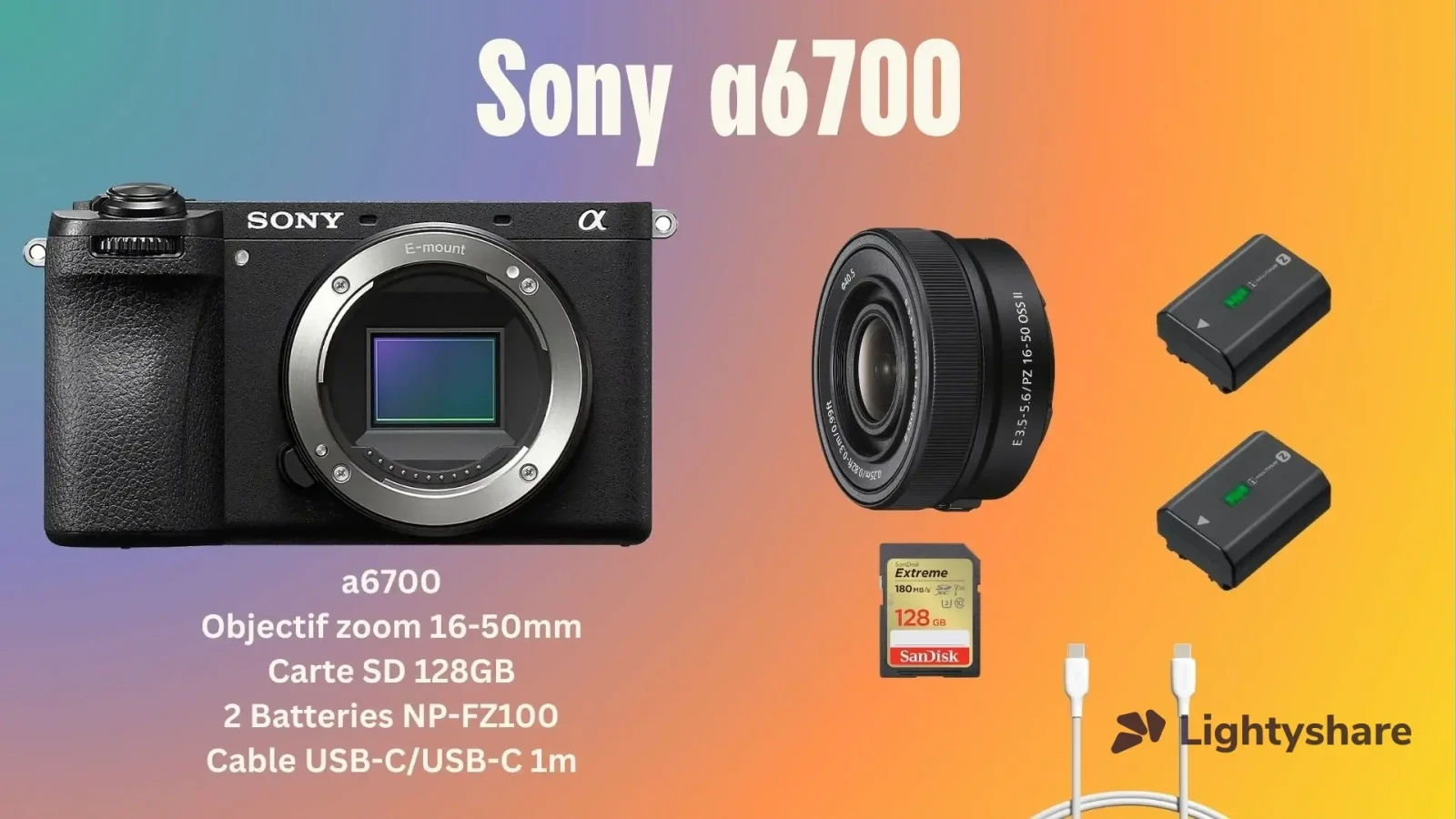 Sony Alpha 6700 (ILCE-6700) - Photo 1 sur 4