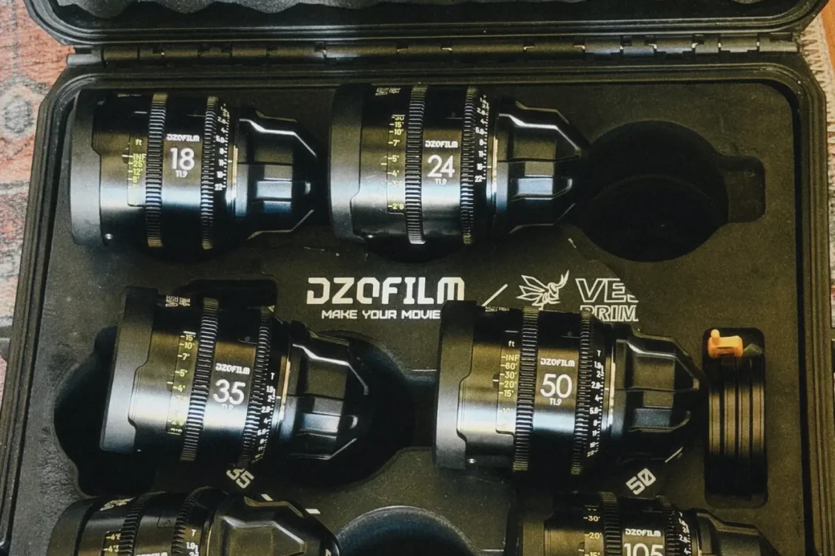 Rent Pack 6 optiques DZO VESPID PRIME 2 (18/24/35/50/85/105) - Lightyshare
