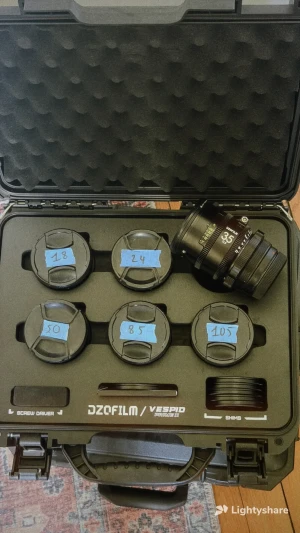 Photo PACK 6 OPTIQUES DZO VESPID PRIME 2 T/1.9