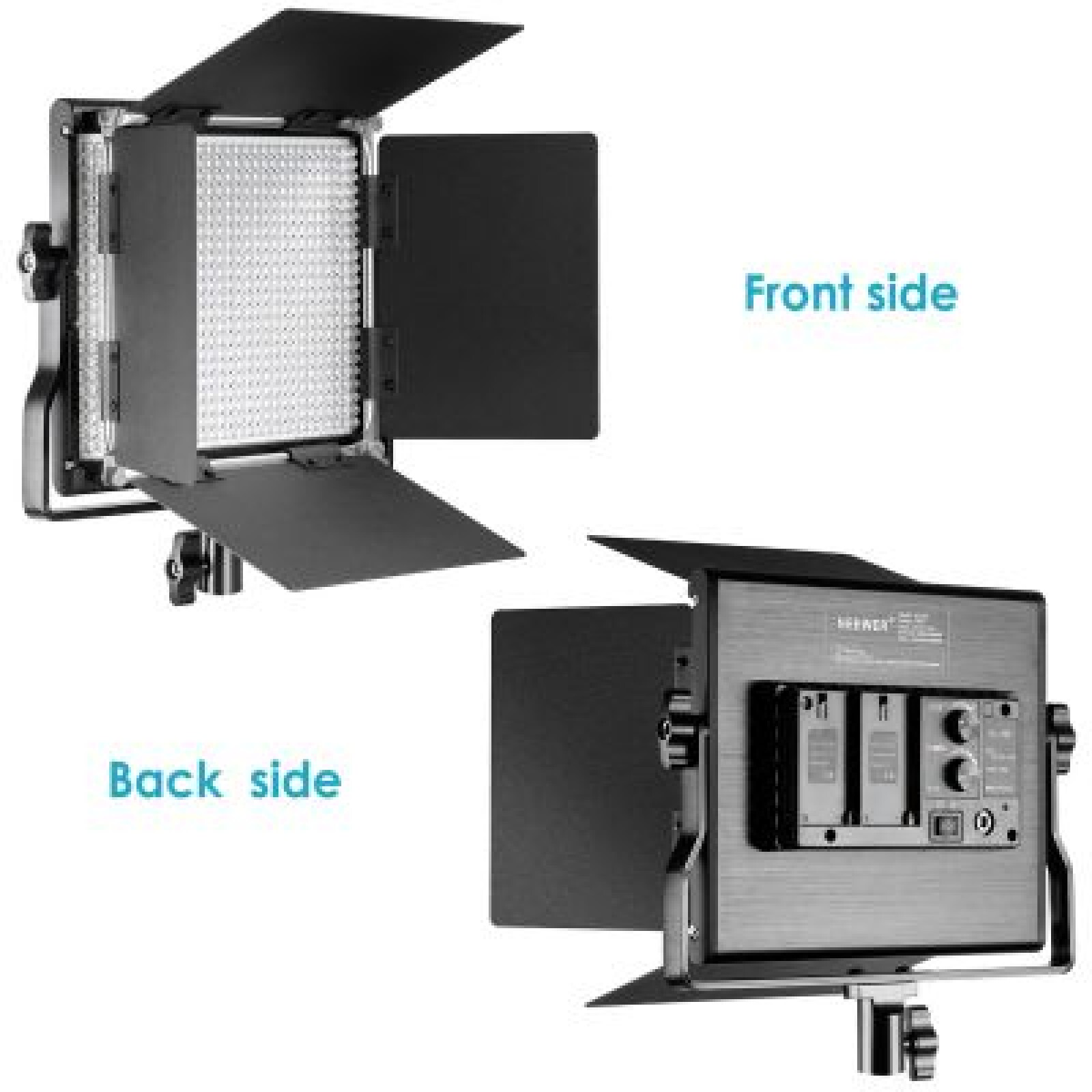 Panneaux LED Neewer Bi-Colors + Pieds - Photo 2 sur 3