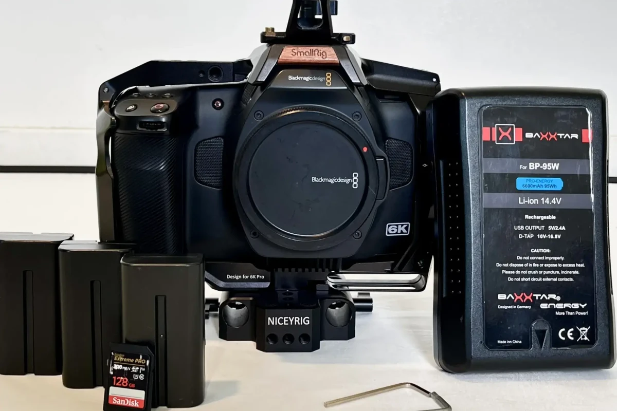 Location Blackmagic Design Blackmagic Pocket Cinema Camera 6K Pro - Lightyshare
