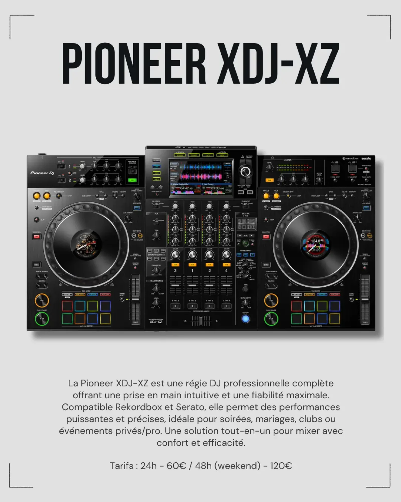 Pioneer XDJ-XZ - Photo 1 sur 1