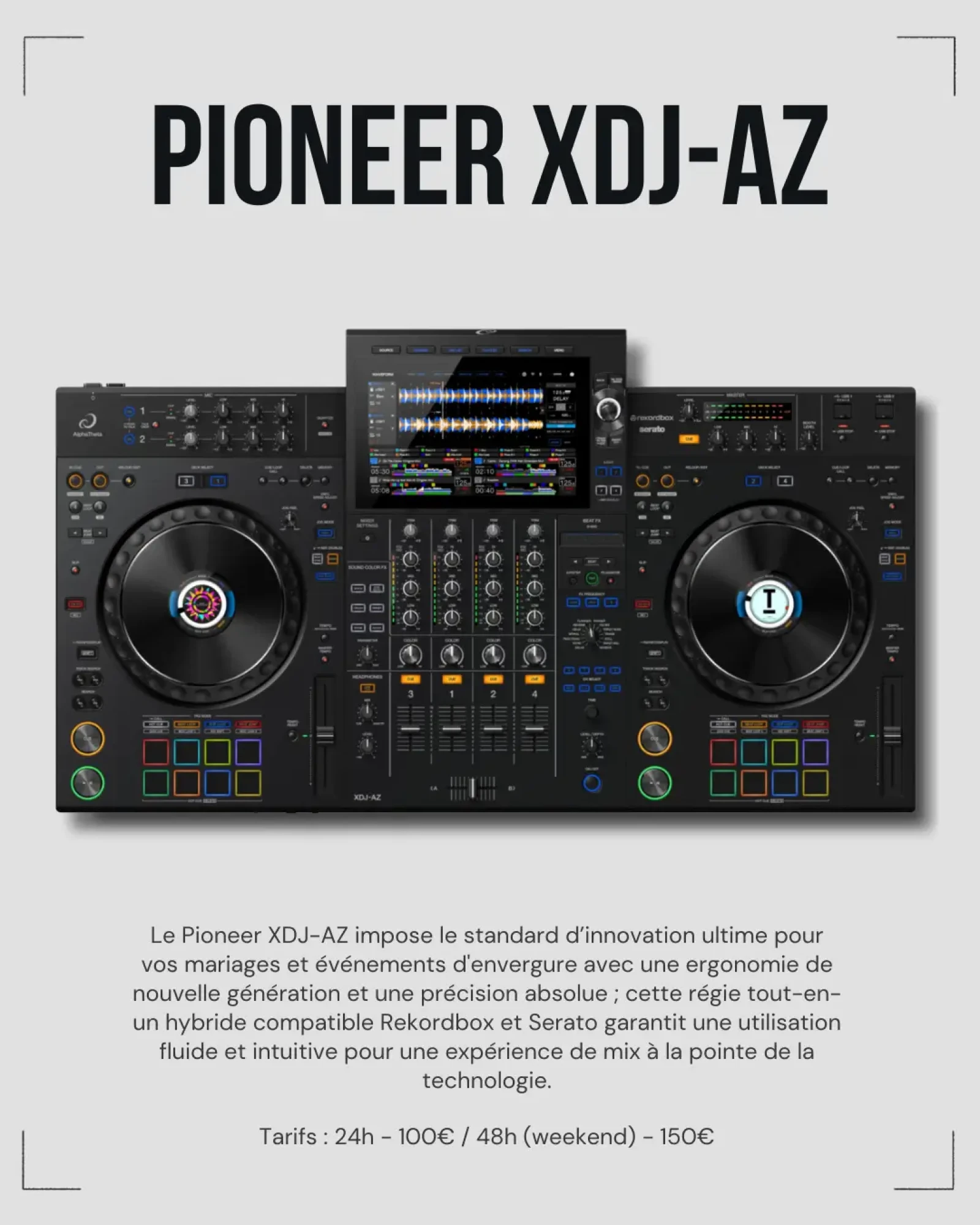 Pioneer XDJ-AZ - Photo 1 sur 1