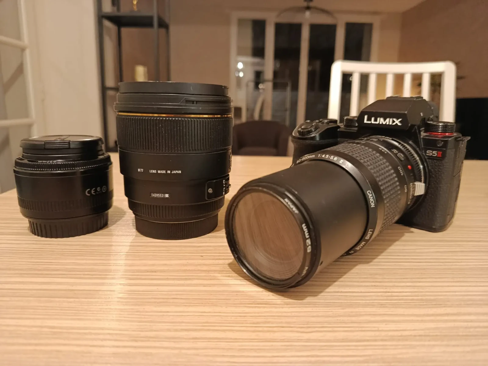 Pack Panasonic Lumix S5II avec 3 objectifs - Photo 3 sur 3