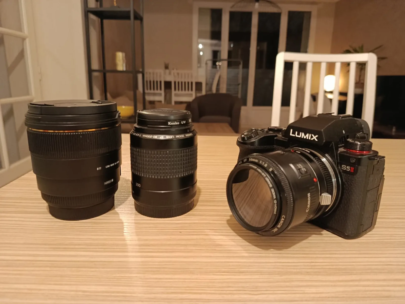 Pack Panasonic Lumix S5II avec 3 objectifs - Photo 1 sur 3