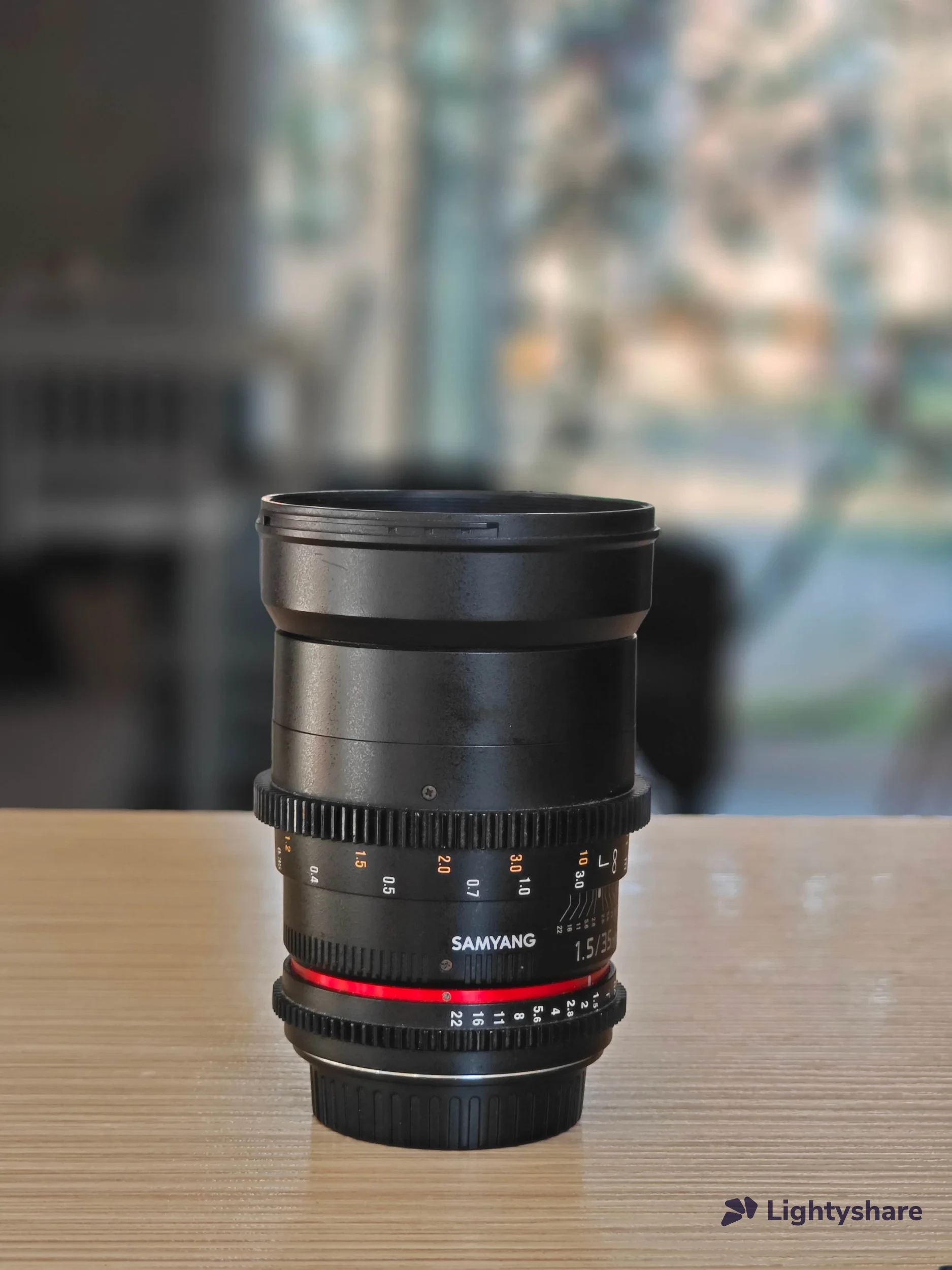 Samyang 35mm T1.5 VDSLR AS UMC II (Canon EF)