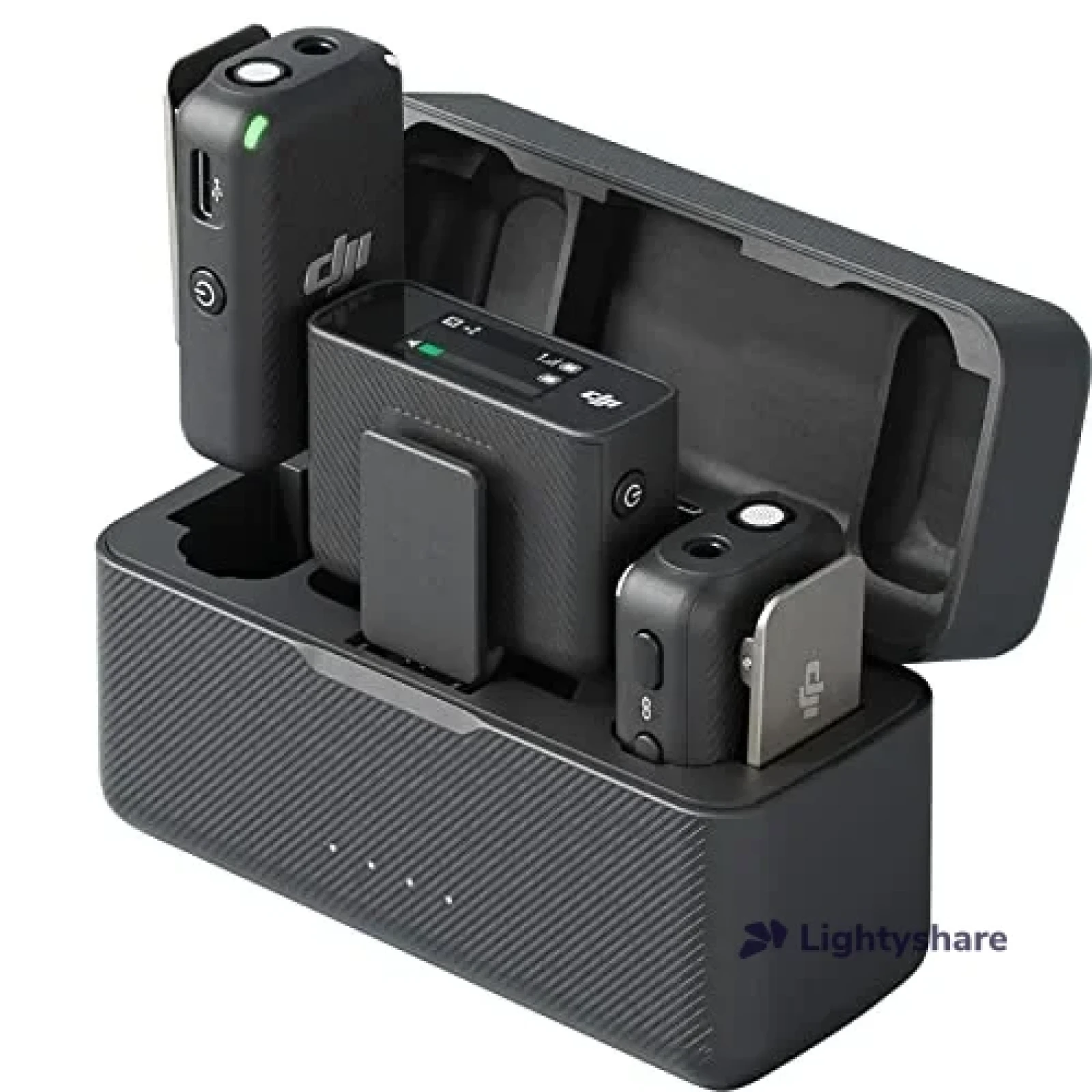 DJI DJI Mic 2 (2 TX + 1 RX + Charging Case) - Photo 1 sur 1