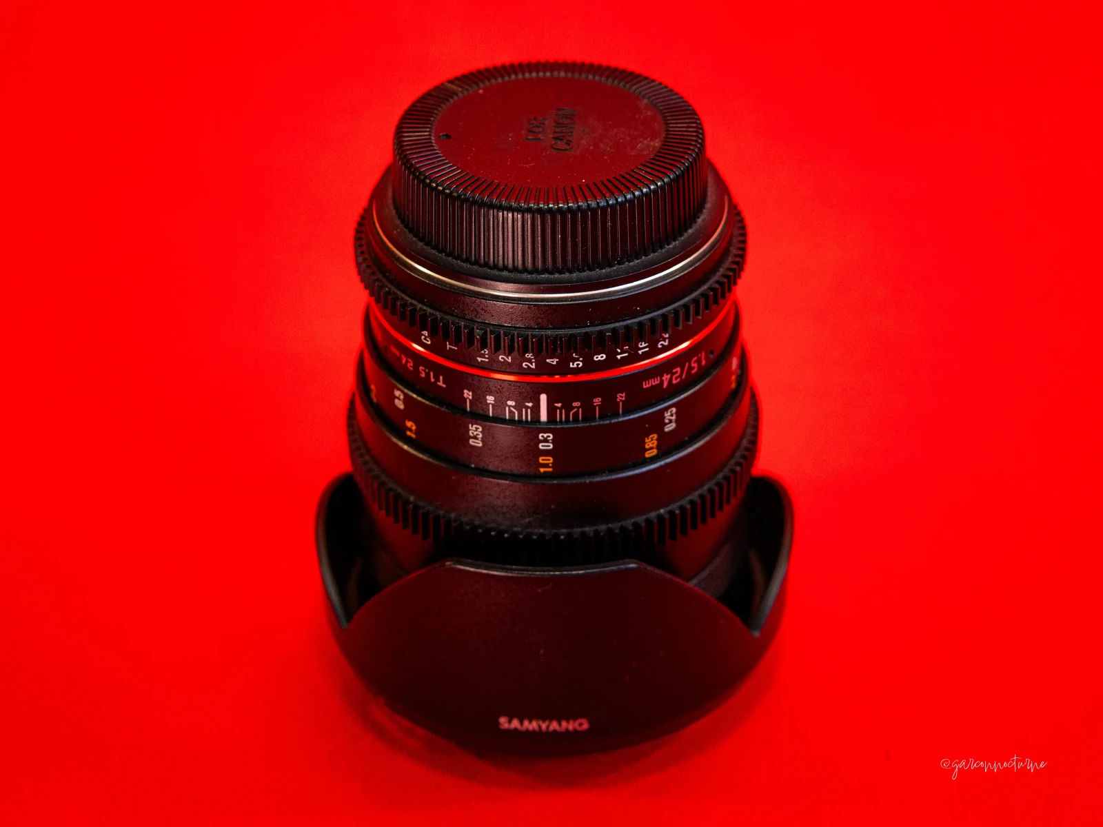 SAMYANG Cine 24mm EF (FULL FRAME) T1.5 EDAS IF UMC II - Photo 1 sur 4