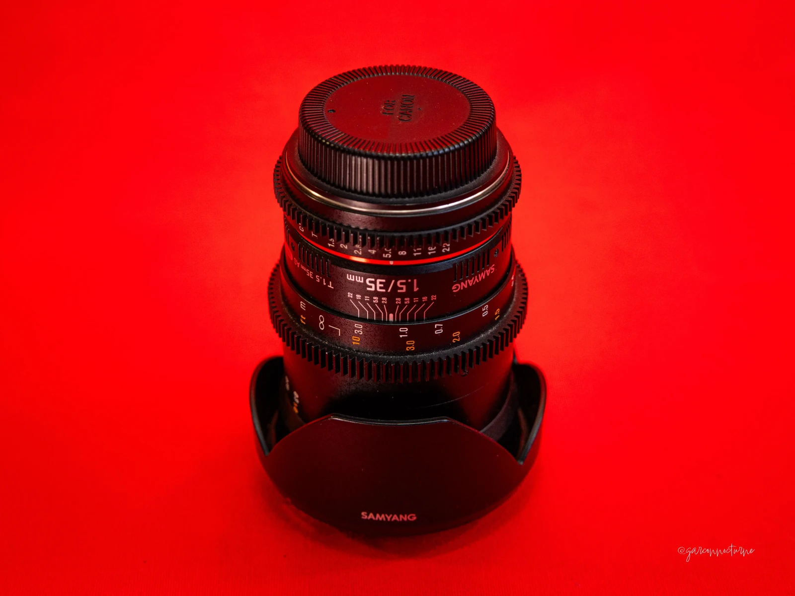SAMYANG Cine 35mm EF (FULL FRAME) T1.5 AS UMC II - Photo 1 sur 4