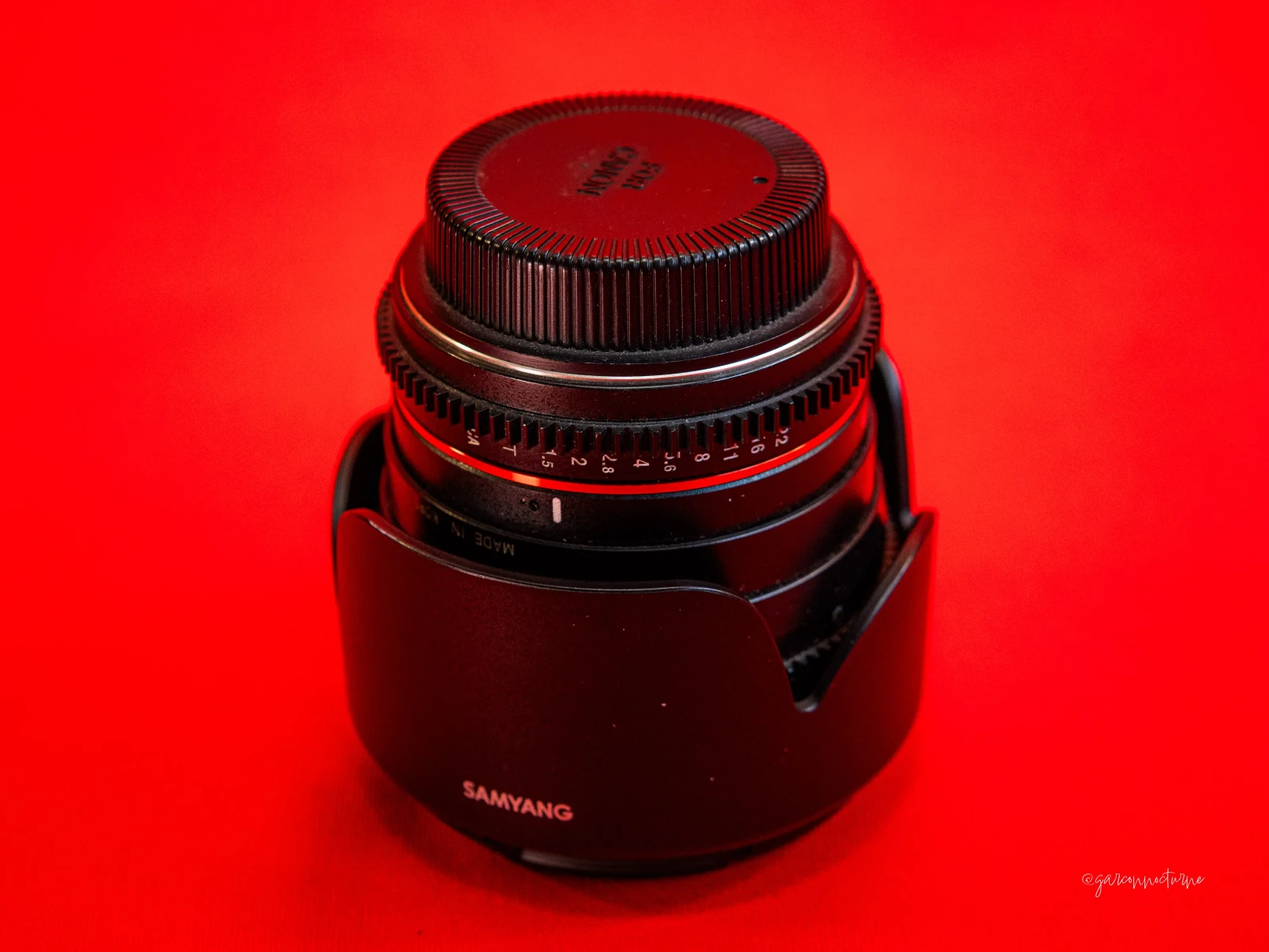 SAMYANG Cine 50mm EF (FULL FRAME) T1.5 AS UMC - Photo 1 sur 4