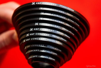 Location K&F CONCEPT 11 pcs Bagues d'Adaptation Filtre Adaptateur en Métal 26-30MM,30-37MM,37-43MM,43-52MM,52-55MM,55-58MM,58-62MM, 62-67MM,67-72MM,72-77MM,77-82MM