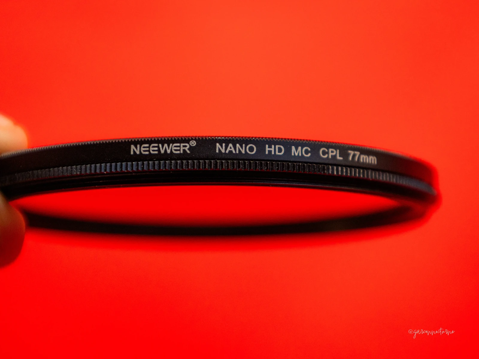 NEEWER Filtre Polarisant 77mm,24 Couches Filtre Polarisant Circulaire MC CPL avec Verre Optique HD/Ultra Fin pour Objectif de Caméra - Photo 2 sur 2