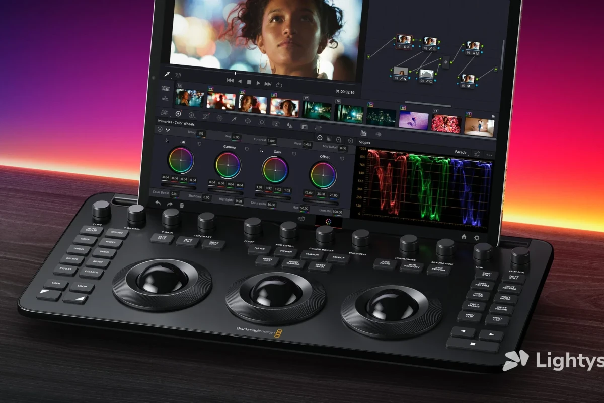 Location Blackmagic Design Resolve Micro Panel - Lightyshare