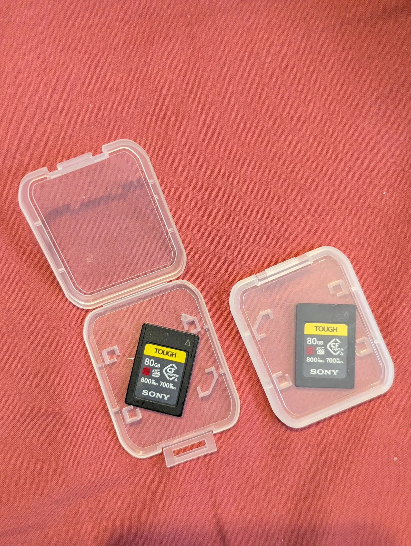Sony TOUGH CF express Type A 80 GB - Photo 1 sur 1